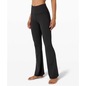 LULULEMON 2 Groove Pant Flare Super High-Rise *Nulu Black (First Release)